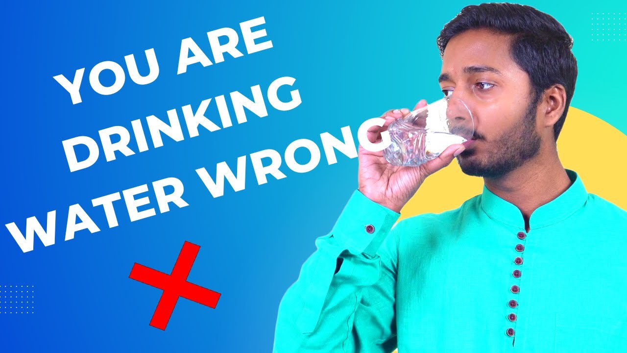 5 Biggest Mistakes while Drinking Water You are Drinking Water Wrong