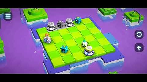 Tiny Robots : Portal Escape Daily Challenge Rainy Gardens Merge 1, 2, 3 gameplay walkthrough