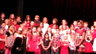 Emily's school Christmas program 2015-6
