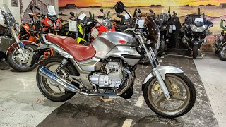 Moto Guzzi Breva 750 Ie ,Air Cooled V Twin ,Start Up And Walk Around ,For Sale Here