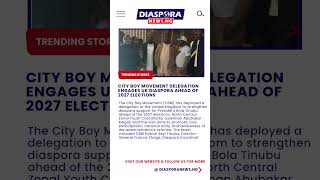 City Boy Movement Delegation Engages UK Diaspora Ahead of 2027 Elections
