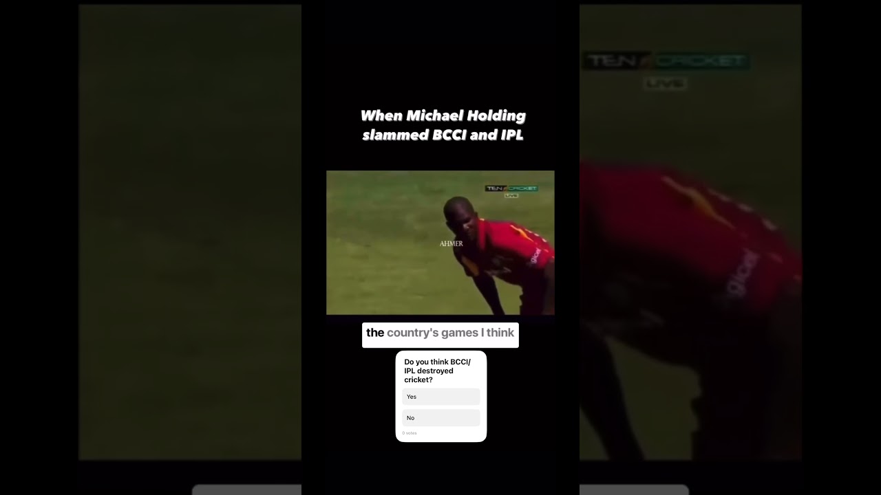 West Indies cricket legend blasts fhe IPL and BCCI