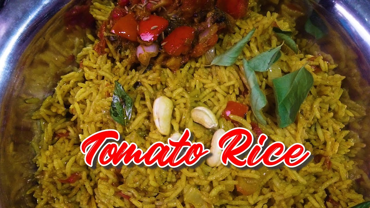 🍅 Delicious Tomato Rice Recipe | Quick & Easy One-Pot Meal 🍚