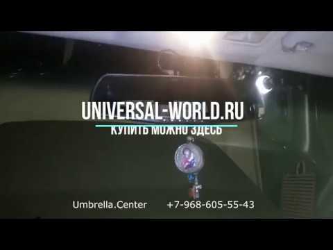 Установка зеркала с