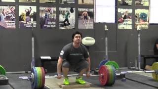 Olympic Weightlifting 3-23-15 - Clean, Clean Pull on Riser, Power Clean