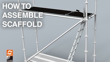 Catari US® how to assemble multidirectional scaffolding in safety and key features