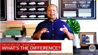 Talalay vs Dunlop: What's The Difference?