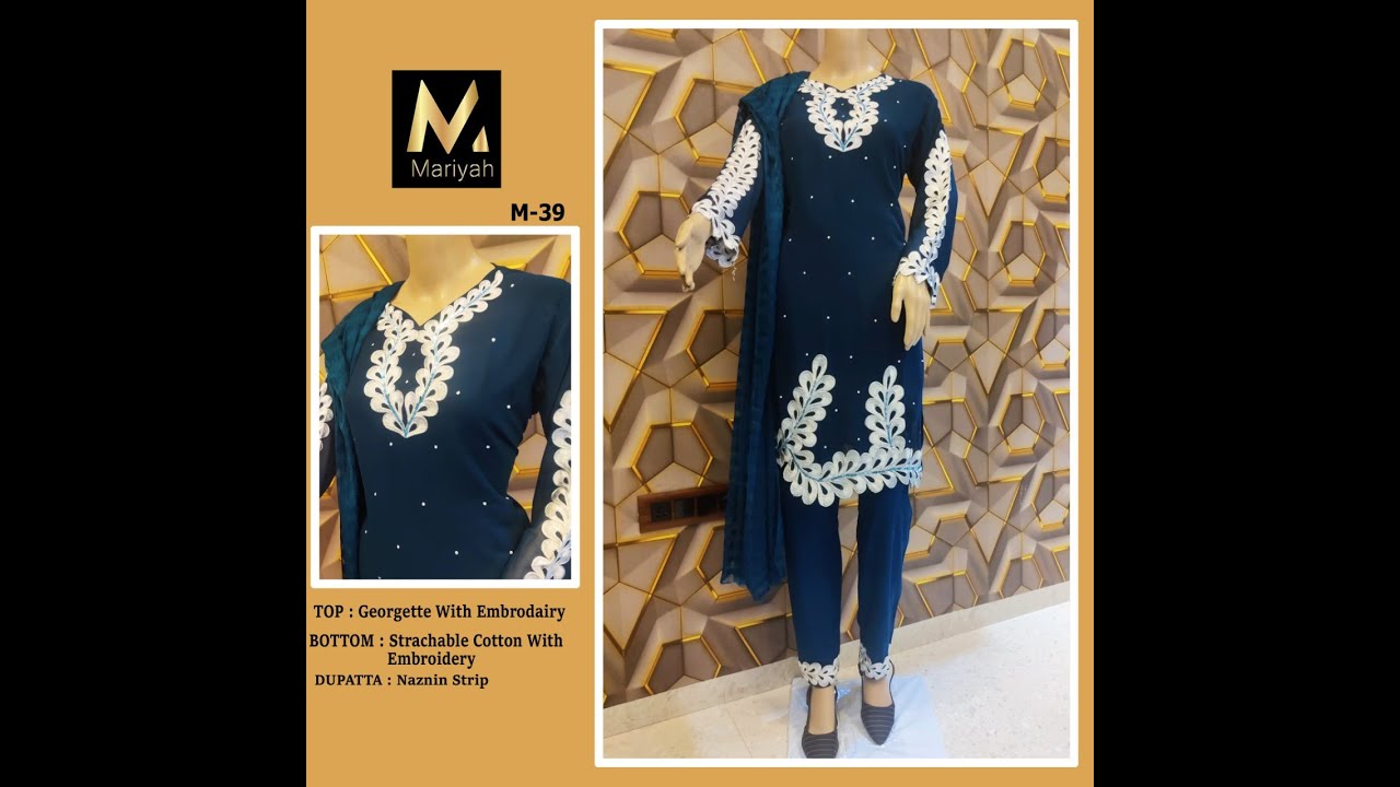 MARIYAH DESIGNER M 39 READYMADE TUNIC COLLECTION
