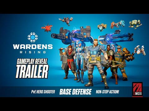 Wardens Rising - Gameplay Reveal Trailer [Innovative PvE Hero Shooter Base Defense ARPG]