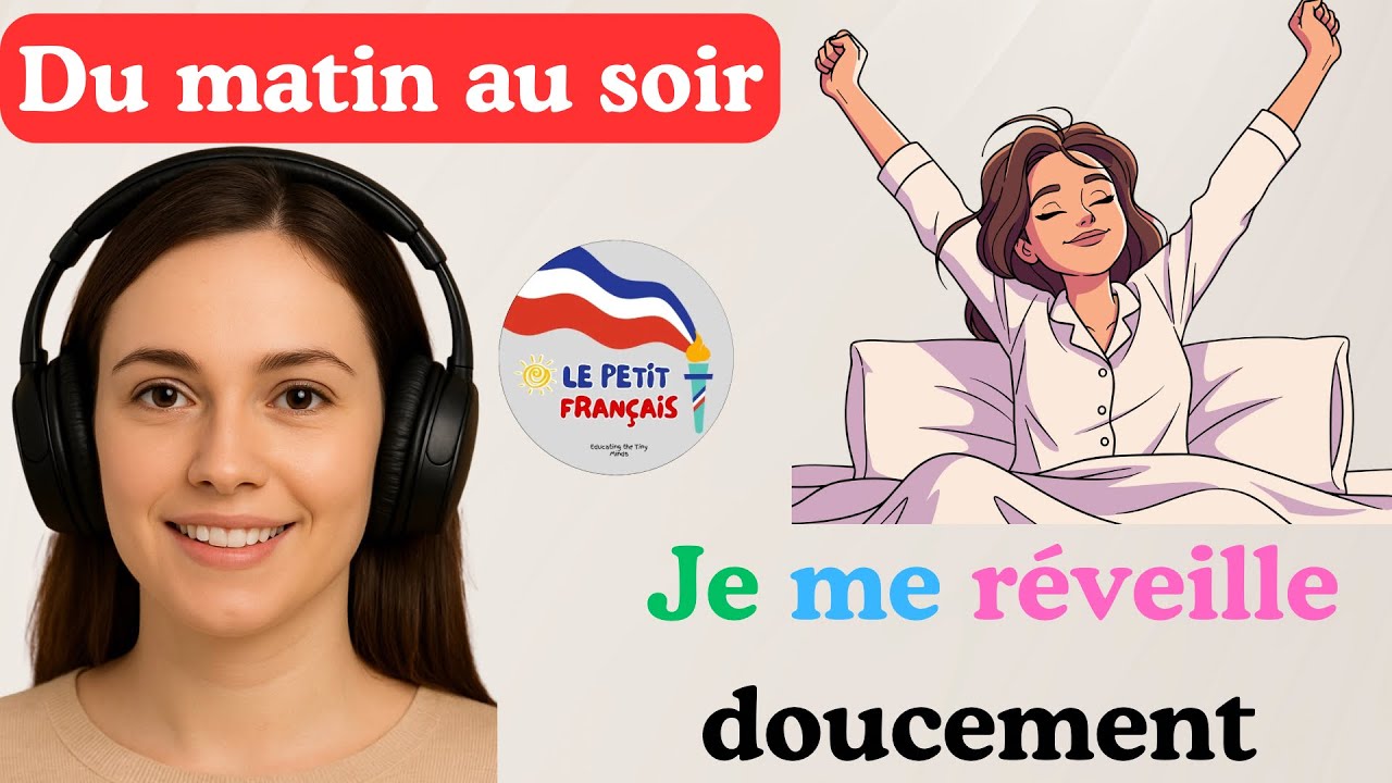 Du matin au soir | Ma Journée en Français - Répète avec Moi ! | Parle sans blocage! 🇫🇷