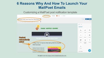 6 Reasons Why And How To Launch Your MailPoet Emails (Abridged Version)