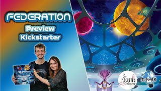 Federation 👽 [Preview Kickstarter] - Les recettes ludiques