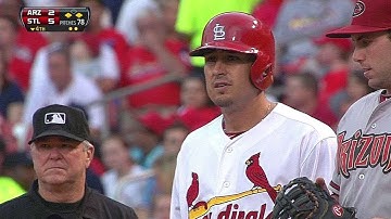 ARI@STL: Craig lines two-run single to center field