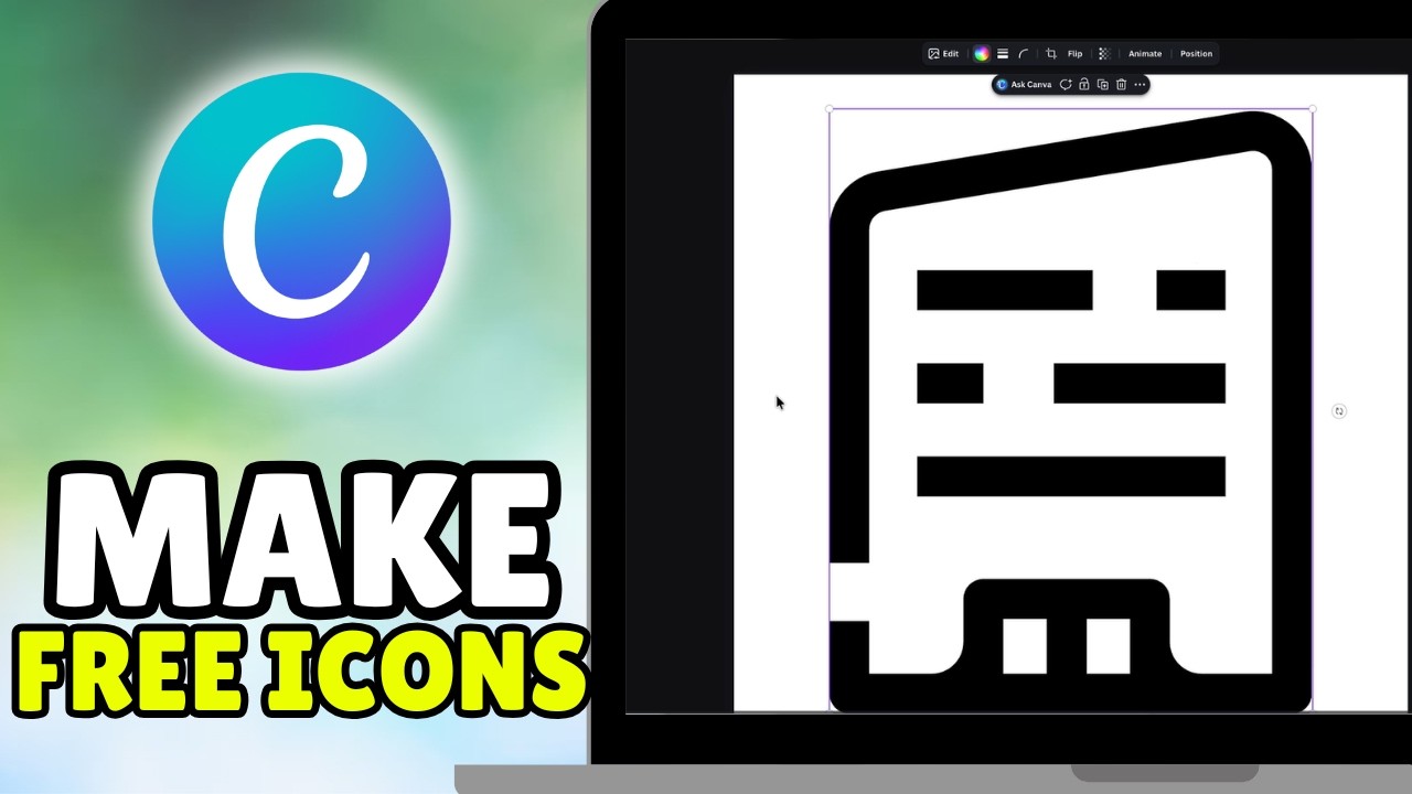 How To Make Free Icons In Canva (2026) - Create Branded Custom App ...