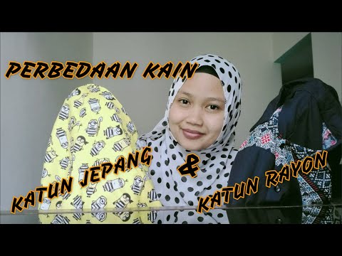 Video: Perbezaan Antara Cotton Dan Rayon