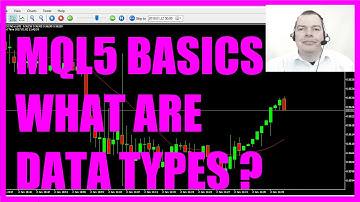 LEARN MQL5 TUTORIAL BASICS - 4 WHAT ARE DATA TYPES