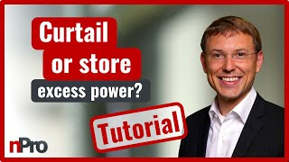 Storage or curtailment What is better [Tutorial]