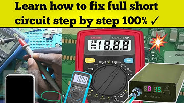 Hoe repareer je een telefoon met een volledige kortsluiting? | Stapsgewijze handleiding