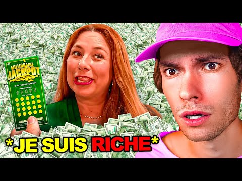 ELLE GAGNE 100.000.000€ ET SON MARI LA QUITTE !