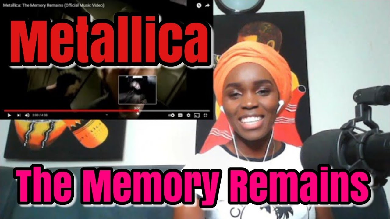 African Girl Reaction To Metallica: The Memory Remains (Official Music Video)