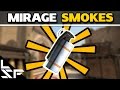 MUST KNOW MIRAGE SMOKES - CS:GO Smoke Tutorial