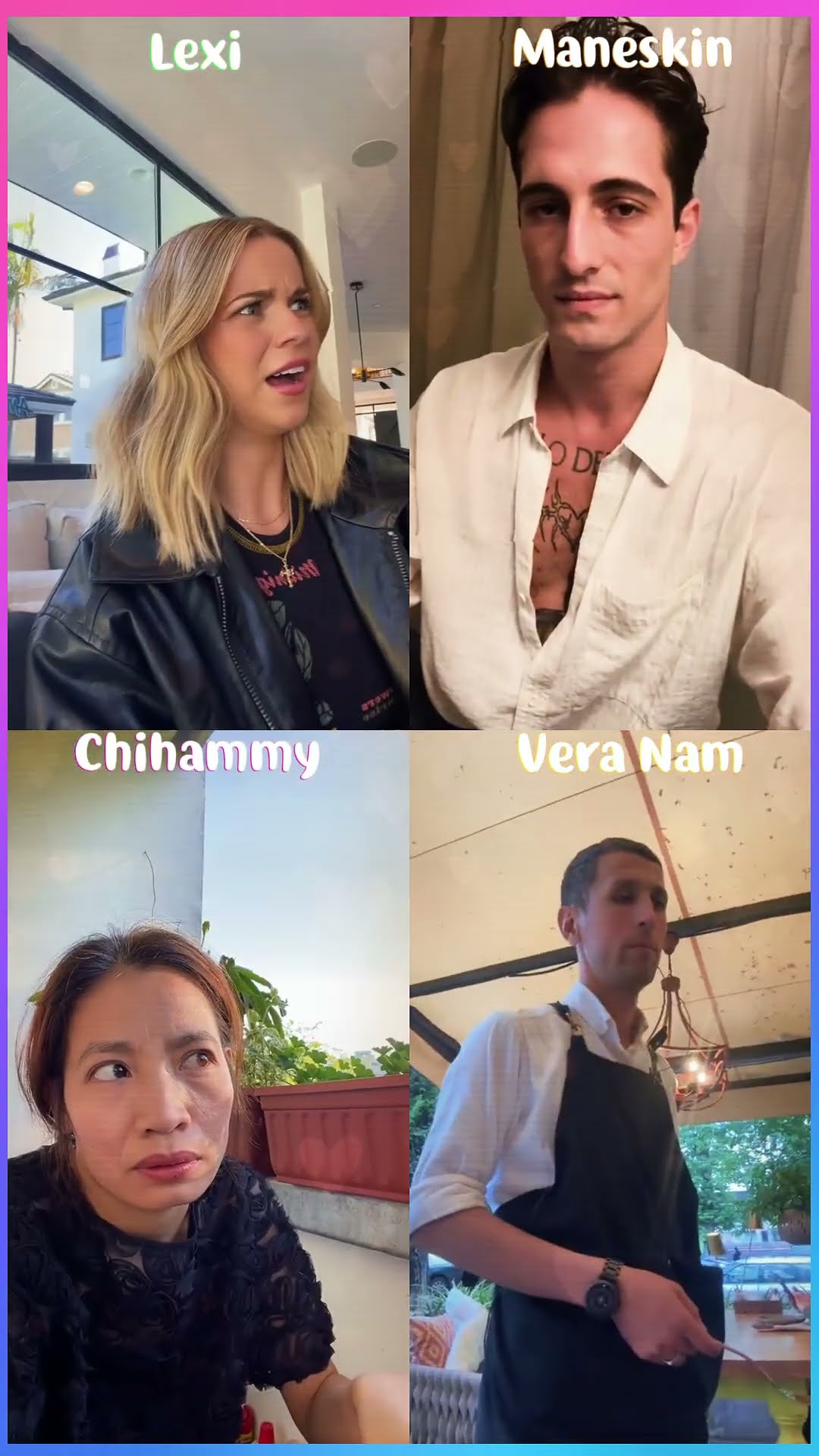 Dilemma - Lexi Brooke Rivera x Maneskin x Chihammy x Vera Nam #shorts #dance #tiktok