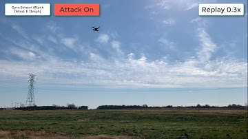 Gyroscope sensor attack and crash