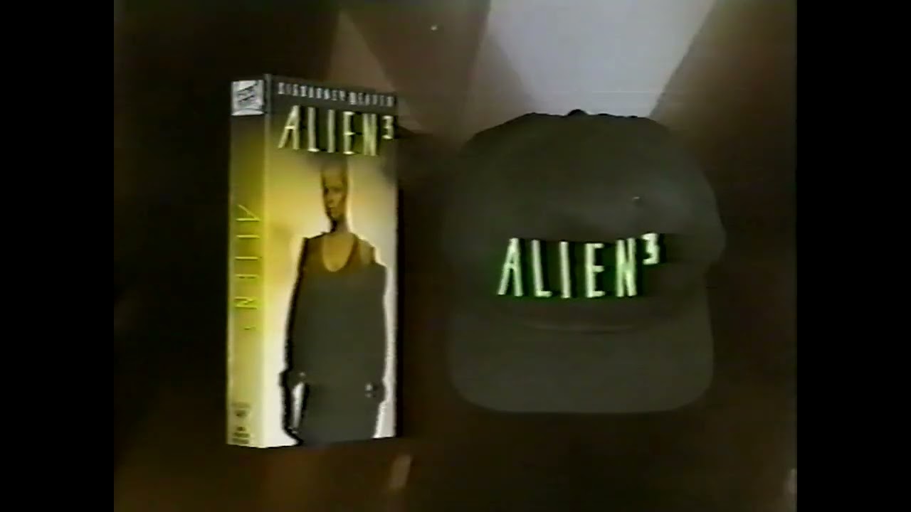 Alien 3: Previously Viewed VHS & Free Hat offer (Fox Video promo