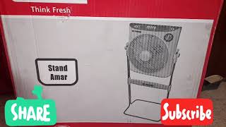 شرح طريقه تركيب مروحه فريش بوكس ستاند وشرح المنتج fresh box stand