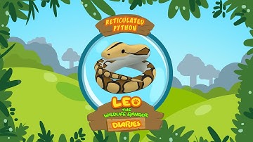 Reticulated Python - Leo The Wildlife Ranger Animal Diaries | Animal Facts for Kids