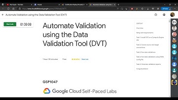 Automate Validation using the Data Validation Tool (DVT) | TheArcadeGame 2023 | #qwiklabs