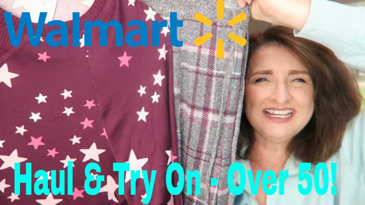 Walmart Haul & try On   Over 50!  Plus Styling tips for Blanket Scarves