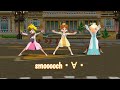 MMD Smooooch Dance Peach Daisy Rosalina 