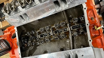 440 Mopar V8 Engine Rebuild Step 27- Prime Oil Pump & Prelube Valvetrain Rockers Lifters