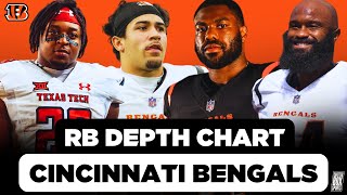 Full Cincinnati Bengals Running Back Depth Chart | NFL Roster Breakdown with Charlie Goldsmith Update