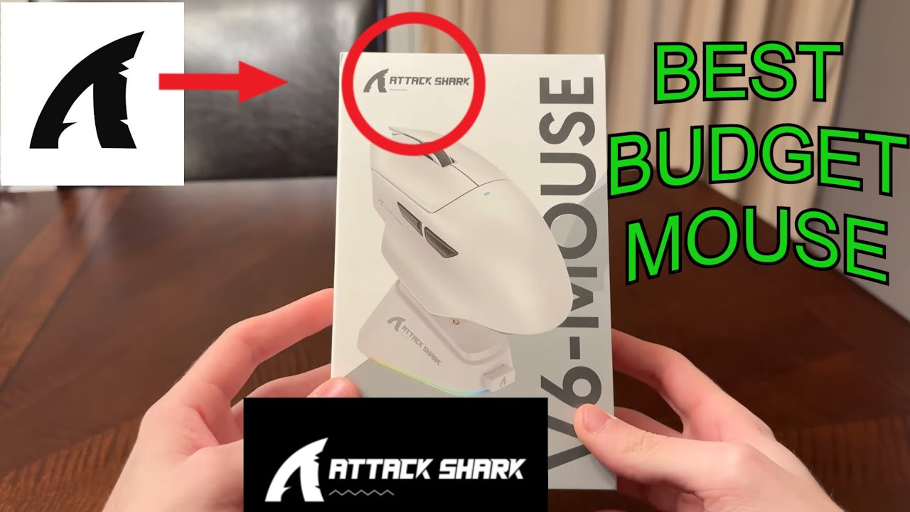 BUDGET KING GAMING MOUSE - ATTACK SHARK V6 [2026 REVIEW]