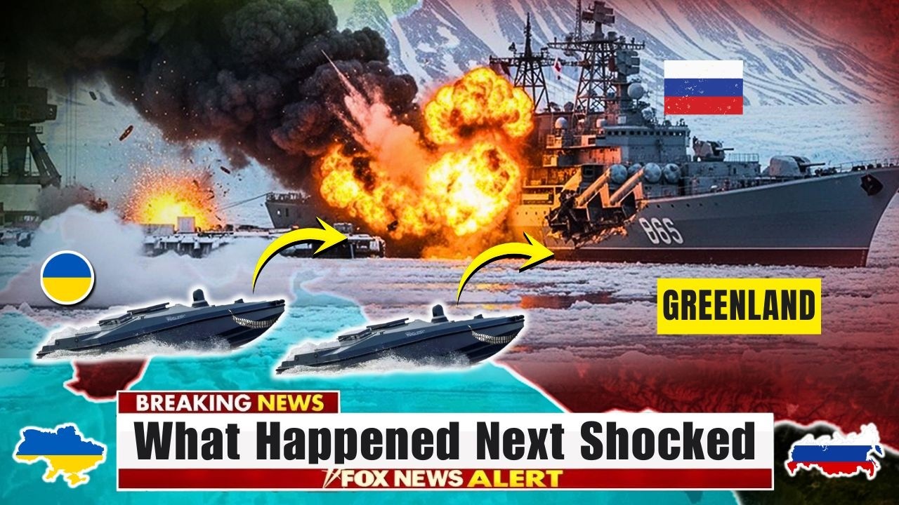Украина устроила засаду на российский военный корабль у берегов Гренландии и уничтожила его за сч...