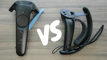 Index vs Vive controllers