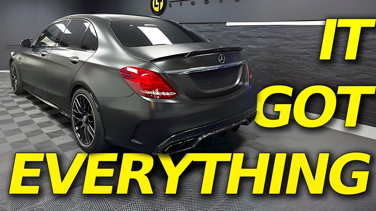 Эта камера засняла ВСЕ на моем Stage 2 C63S 😳🔥 Обзор Vantrue N4 Pro S