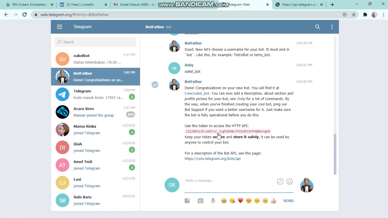 S.Embedded- Monitoring Suhu dengan telegram