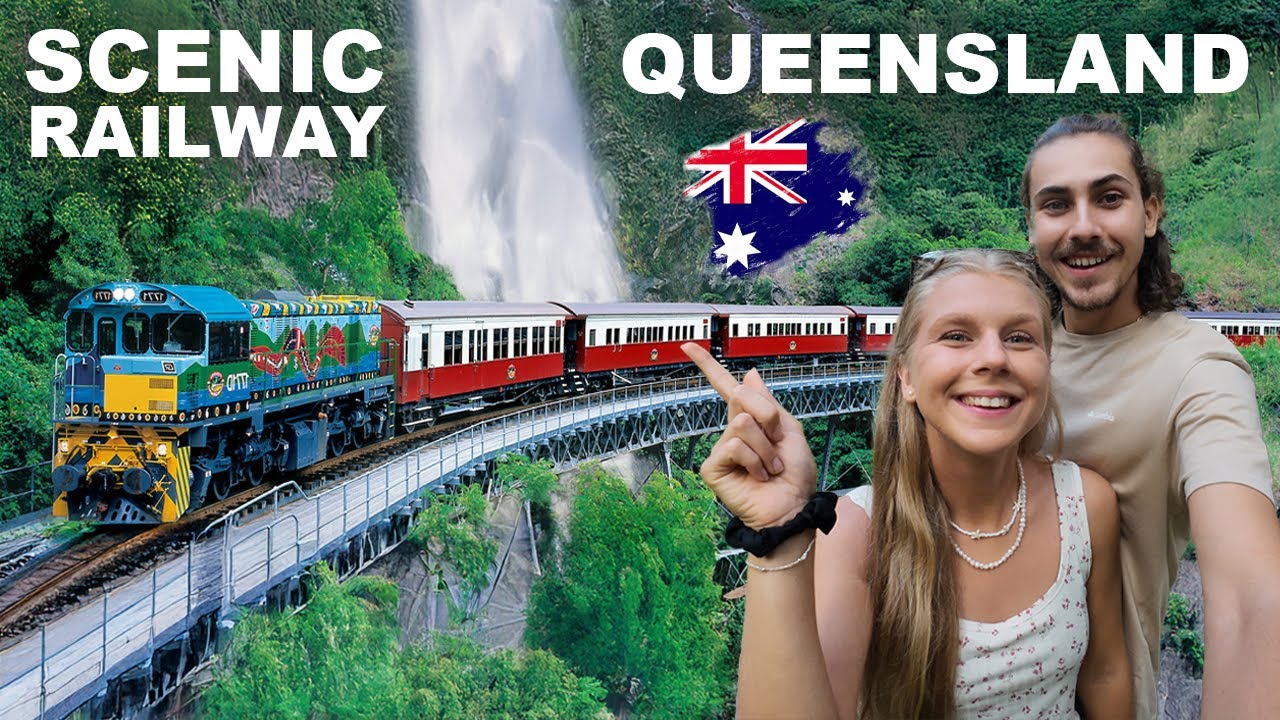 Tropical Australia - Most SCENIC TRAIN in Queensland 🇦🇺 (Kuranda Scenic Railway, Cairns)
