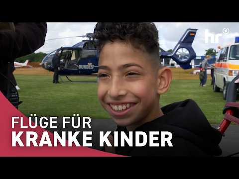 Dennis organisiert kostenlose Flüge für schwerkranke Kinder