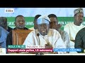 Tinubu asks APC governors to back state police, local government autonomy