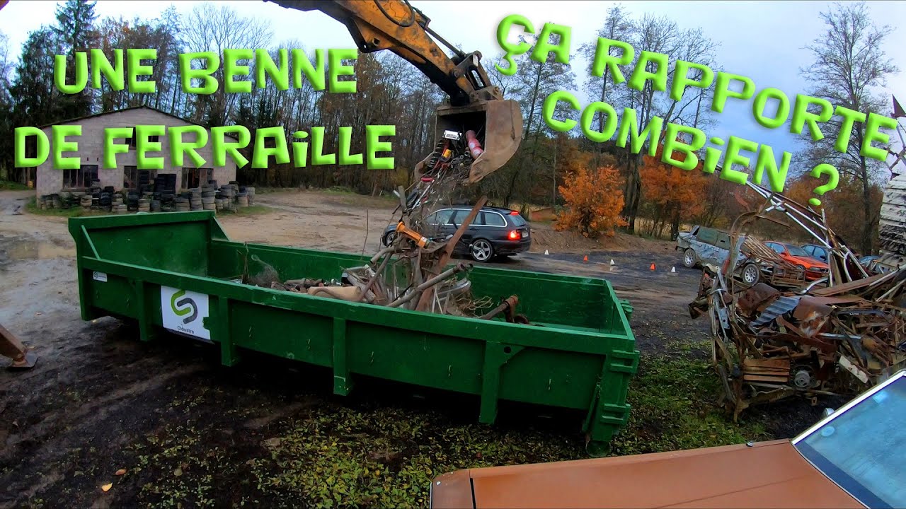 Une semaine de tri = des tonnes de FER dans la benne !!
