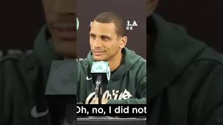 🎥 NBA Celtics Head Coach Joe Mazzulla Only Knows One Royal Family: Jesus, Mary, And Joseph