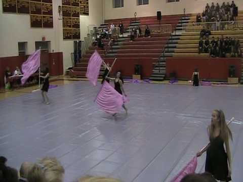 Sayreville High School Winterguard show 1/30/10 "G...