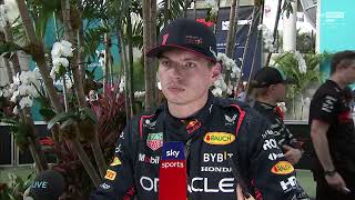 Max Verstappen Speaks Out on Failing to Set a Lap in Final Qualifying Stage at F1 2023 Miami GP