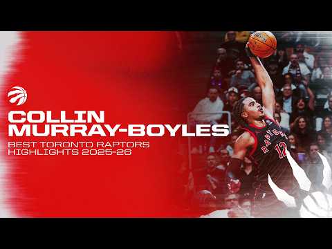 Collin Murray-Boyles Toronto Raptors Season Highlights 2025-26