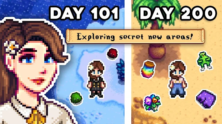 I played 100 MORE Days in Stardew Valley For The First Time! (200 Days Playthrough)