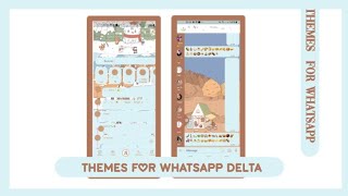 🍪📨੭ㅤ  ꒰ㅤ୨୧ㅤ themas for WhatsApp delta #brown    ⊹ㅤ 🥛ㅤ ꒪ㅤ𝅄ㅤ ♡ㅤ#winniboo #themes #delta #whatsapp screenshot 4
